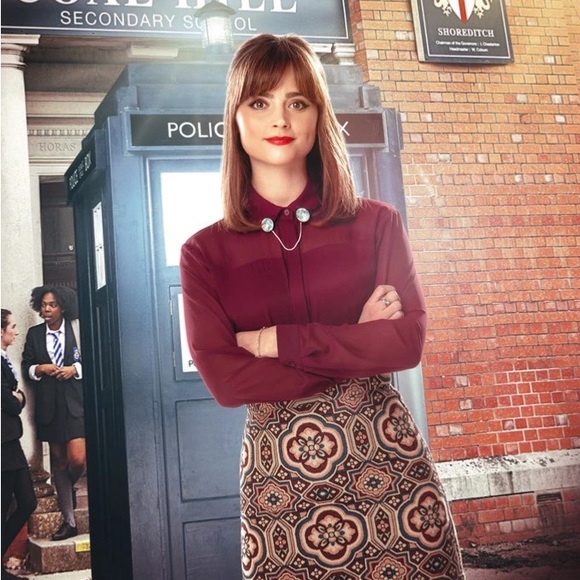 Topshop multicolour fitted mini tapestry skirt - Picture 3 of 12